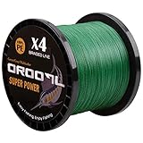 OROOTL Geflochtene Angelschnur 100M~1000M 4fach PE Geflochten Angeln Schnüre Braided Fishing Line(10LB-133LB) für das Salzwasser Süßwasser