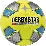 Derbystar Basic Pro Light Futsal, 4, gelb blau silber, 1095400596