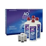 Aosept Plus Kontaktlinsen-Pflegemittel, Systempack, 4 x 360 ml