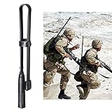 Bingfu Funkgerät Antenne Dualband VHF UHF 136-520 MHz Faltbare CS Tactical SMA Buchse Amateurfunkantenne Kompatibel mit Kenwood Baofeng BF-F8HP UV-5R UV-82 BF-888S CB-Handfunkgerät Funksprechgerät