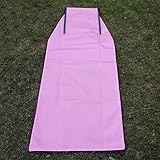 LWANFEI Lässiger Picknick-Klappstuhl, Modestil Yogamatte Reisestuhl Wiederverwendbarer Camping-Stuhl im Freien,Rosa
