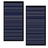 D DOLITY Mini DIY Solarpanel Solarmodul Solarzelle Polykristalline für Handy Spielzeug - 60 mA - 5 V