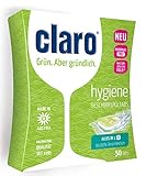 claro Hygiene Tabs - 100 Stk. phosphatfreie Spülmaschinentabs, wasserlösliche Folie (2 Pkg)