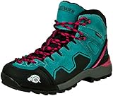 GUGGEN Mountain PM021 Damen Trekking-& Wanderstiefel Wanderschuhe Trekkingschuhe Outdoorschuhe wasserdicht mit Membran und Wildleder Farbe Blau EU 41