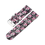 WEINISITE 22 mm Silikon verstellbares Ersatzband Armband für Garmin Fenix 5/ Approach S60 Golf/for Garmin Forerunner 935/ Quatix 5 GPS Watch (Set 1)