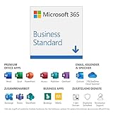 Microsoft 365 Business Standard | 1 Nutzer | 5 PCs/Macs, 5 Tablets und 5 mobile Geräte | 1 Jahresabonnement | Download Code