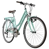 KS Cycling Trekkingrad Damen 28' Vegas grün Flachlenker RH 53 cm