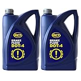 2 x 5kg SCT Bremsflüßigkeit / DOT-4