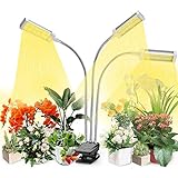 VOGEK Led Pflanzenlampe Vollspektrum, Grow Lampe für Zimmerpflanzen, 144 LEDs Pflanzenlicht mit Timing Funktion, 3 Timer 3/6/12H, 3 Arten von Modus, 10 Helligkeitsstufen