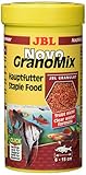 JBL NovoGranoMix 30102, Alleinfutter für große Aquarienfische Nachfülldose Granulat, 250 ml
