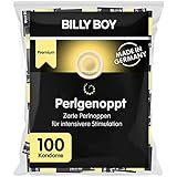 Billy Boy Perlgenoppt Kondome mit Zarten Perlnoppen Premium Großpackung , Transparent, 100er Pack