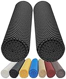 DIY Doctor Medipaq Antirutschmatte für Teppich (2 STK) - 11.600 cm2 Antirutschmatte Auto Extra Dick 400gsm (Ehemals Schwarz, 190 x 30,5 cm