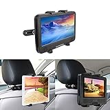 Auto Kopfstützenhalterung bedee Tablet Halterung Verstellbare Kopfstütze Halter Universal für Tragbare DVD-Player, Apple iPad Mini/Air 2 /Air/4/3/Pro Samsung Galaxy Tab Kindle Fire, 7-12 Zoll Tablets