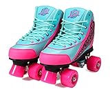 Kandy-Luscious Skates Summer Days Rollschuhe, Blaugrün / Pink, Teal, Pink, Black, 2