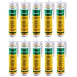 10x Stabilo Folienkleber, Dichtkleber, Dampfbremse, Dampfsperre, Dampfsperrfolie, Kleber, 10 Kartuschen 310 ml, Verklebung von Dampfsperren