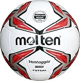 Molten F9V1900-LR Futsal, Weiß, 4