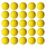 VUXYMCY 25er Pack Indoor Outdoor Training üben Golf Sport Elastic PU Foam üben Golfbäll