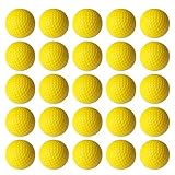 VUXYMCY 25er Pack Indoor Outdoor Training üben Golf Sport Elastic PU Foam üben Golfbäll