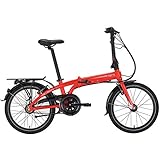 Tern Unisex Fahrrad Link C7i Faltrad, 7 Gang, 20', Rot, CB19PFCO07HDR
