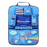 HomDSim Cartoon Autositz Zurück Organizer Aufbewahrungsbeutel Hängende Auto Organizer Taschen Tasche für Kinder Kinder (Bären)