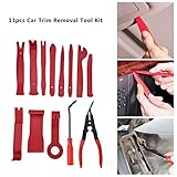13 Stücke Universal Auto Türverkleidung Trim Dashboard Clips Zangen Verschluss Removal Tools Kit