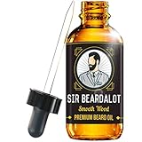 Sir Beardalot Bartöl zur täglichen Bartpflege im unverwechselbaren & holzigen Woody Duft – natürliches Bartpflegemittel & Beard Oil für einen weichen Bart – 30ml