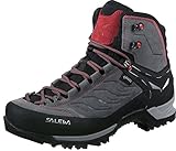 Salewa MTN TRAINER MID GORE-TEX Bergschuh, Trekking- und Wanderschuhe für Herren, Grau - Marron (Charcoal/papavero 4720) - Größe: 45 EU