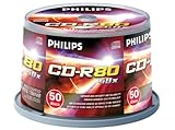 Philips CD-R CD Rohlinge 700MB 48x Spindel (50 Stück)