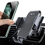 andobil Handyhalterung Auto Handyhalter fürs Auto Lüftung Upgrade mit 2 Lüftungsclips Smartphone kfz Halterung 360° Drehbar Handyhalterung für iPhone SE 11 11Pro Samsung S20 S10 Huawei Xiaomi usw
