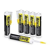 6x BMD – mur 310ml bauelastischer Ausschlusskleber Dichtkleber Folienkleber Dichtmasse 310 ml für Anschluss von Dampfsperrfolien, Dampfbremsfolien, Dampfbremse, Dampfsperre…