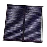D DOLITY Mini DIY Solarpanel Solarmodul Solarzelle Polykristalline für Handy Spielzeug - 0,6 W - 5,5 V
