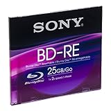 Sony BNE25SL Blu-ray BD-RE Rohlinge (25GB, 1er Slim Case)