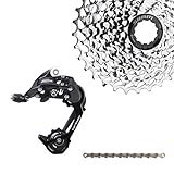 Sram Road Schaltwerk Rival, schwarz, Standard