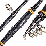 Goture Spinnrute Teleskoprute Angelrute Spinning Rod aus Carbon Fiber