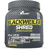 Olimp Blackweiler Shred, Exotic Orange, 480 g, Pre Workout Booster und Fettverbrenner, L-Arginin und Beta-Alanin