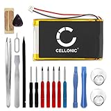 CELLONIC® Qualitäts Akku kompatibel mit Tomtom GO 530, GO 630, GO 720, GO 730, GO 930, Traffic, SatNav inkl. Werkzeug-Set (1300mAh) AHL03714000 VF8 Ersatzakku Batterie