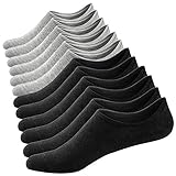 Ueither Damen Unsichtbare Sneaker Socken Baumwoll Kurzsocken Sport Socken für Loafers Boots Schuhe mit Rutschfest Silikon (Schuhgröße:36-43, Farbe 3)