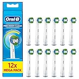 Oral-B Precision Clean Ersatz-Zahnbürstenkopf mit CleanMaximizer-Technologie, 12 Stück