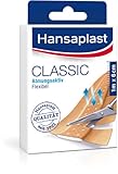 Hansaplast Classic Pflaster 1 m x 6 cm, zuschneidbare Wundpflaster in Meterware mit extra starker Klebkraft, flexible und atmungsaktive Heftpflaster