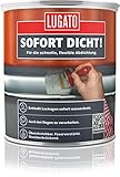 Lugato Sofort Dicht! 750 ml - Wasserdichte, flexible Streichabdichtung für das Dach
