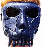 Nick and Ben Metal ORK - Hochwertige Schwarze Softair Maske mit integrierter SCHUTZBRILLE