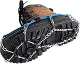 Veriga 28569 Ice Track Schuhkrallen Eis Krallen Schuh Spikes Schnee Ketten Steigeisen, XL