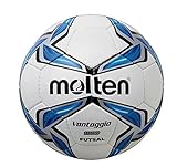 molten Futsal, Weiß/Blau/Silber, 4, F9V1900