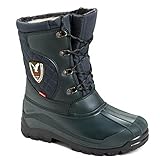 demar. Thermostiefel Jagdstiefel mit Wolle gefüttert Logan, Grün, 44 EU