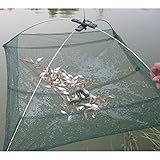 ShenYo Hinmay Fischernetz, Faltbar, Nylon, Fischernetz, Garnelen, Minnow Crab Baits Gipsnetz