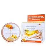 Bikini Wax, Waxing Kit Mikrowelle geeignet Enthaarungsmittel Wachsenthaarung für Intimbereich, Achsel und Augenbrauen. Sunzze Honig & Propolis 250g