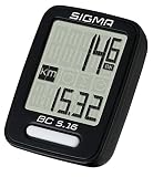 Sigma Sport Sigma BC 5.16 Fahrradcomputer, Schwarz, One size