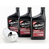 RevTech Ölwechsel Service Kit Harley Sportster/Evolution - Chrom Magnetölfilter