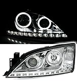 Eagle Eyes Angel Eyes Scheinwerfer Set mit LED Tagfahrlicht Look H1 H7 LWR