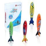 Edealing Satz 4pcs Toypedo Bandits Pool Tauchen Spiel Sommer